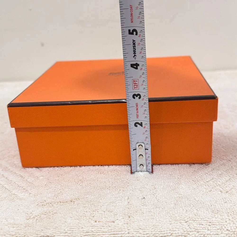 Hermès Paris Orange Empty Gift Box 7